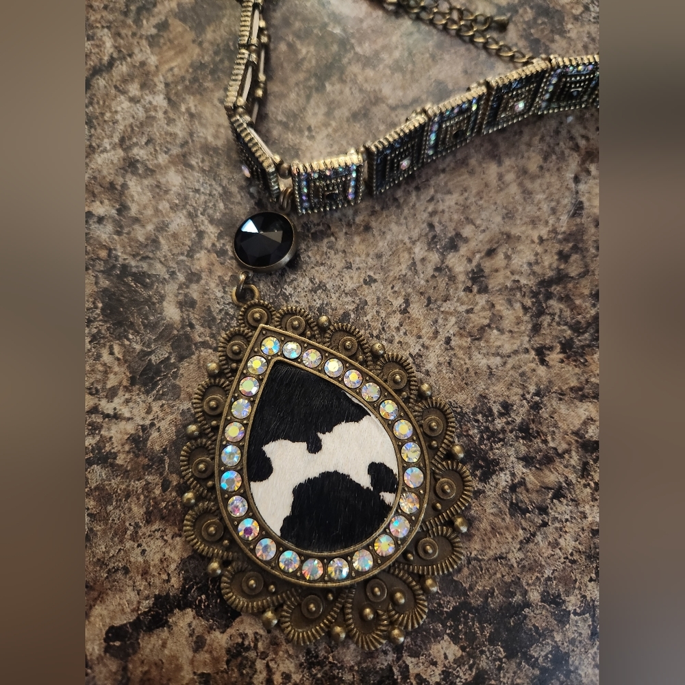 Choker Cow Print